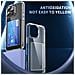 Custodia Antiurto Con Slot Laterale Per Schede Compatibile Con Iphone 16 Pro - Acrilico Trasparente Con Protezione Angolare - Foto miniatura 4
