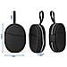 Custodia Protettiva Portatile In Pu Compatibile Con Cuffie Bose Qc Series - Nera - Foto miniatura 2