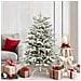 Albero di Natale Artificiale con Rami Pieghevoli Bianco 150 cm - Foto miniatura 2