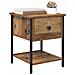 Comodino con cassetto 2 pcs Legno vecchio 34 x 35,5 x 45 cm - Foto miniatura 3