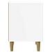Armadio da Notte 2 pcs Bianco Lucido 43 x 34,5 x 50 cm - Foto miniatura 6