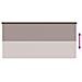 Tenda a Rullo Esterno Blocco UV 90% Tortora 240 x 140 cm HDPE - Foto miniatura 9
