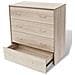 Credenza con 4 Cassetti 60x30,5x71 cm Colore Rovere - Foto miniatura 1