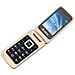 Luna Senior Phone Oro Dual Sim Display 2.4" +Slot MicroSD con Tasti Grandi +Tasto SOS Bluetooth Fotocamera - Europa - Foto miniatura 1