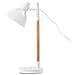 Lampada Da Tavolo Regolabile In Legno In Color Bianco Aldan - Foto miniatura 23