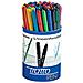 Tratto Pen Barattolo Penna Punta In Fibra 0.5 Mm Colori Assortiti Conf. 50 Pz. - Foto miniatura 4