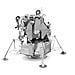 Metal Earth Apollo Lunar Module Puzzle Di Metallo 3d - Foto miniatura 2