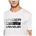 Ua Team Issue Wordmark Manica Corta, Maglietta Uomo, Bianco (bianco / Nero 100), L - Foto miniatura 2