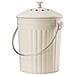 Eco Compost Pail Caddy Inoltre Filtri - Crema - Foto miniatura 1