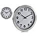 Orologio Da Parete Argento 60 Cm - Foto miniatura 1