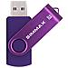64gb Memory Stick Usb 2.0 Flash Drive Swivel Thumb Drive Pen Drive (64gb Viola)  - Foto miniatura 1