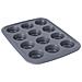 Gem Teglia 12 Muffin Cm 38x28,5x3 In Carbon Stell Antiaderente Qualità Extra - Foto miniatura 1