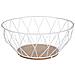 Cesto Di Frutta, Metallo, Ø 28 Cm - Foto miniatura 1