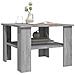 Tavolino Da Salotto Grigio Sonoma 60x60x42 Cm Legno Multistrato - Foto miniatura 3