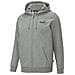 Essentials Full-zip Logo 58670203, Uomini, Grigio, M - Foto miniatura 1