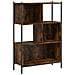 Libreria Rovere Fumo 72x28x109 Cm In Legno Multistrato - Foto miniatura 2