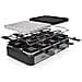 RA-2725 griglia per raclette 8 persona (e) 1400 W Nero - Foto miniatura 3