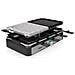 RA-2725 griglia per raclette 8 persona (e) 1400 W Nero - Foto miniatura 1