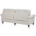 Divano 3 Posti Ginnerup Tessuto Beige Chiaro - Foto miniatura 7