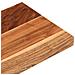 Piano Tavolo 40x20x3,8cm Rettangolare Legno Massello Acacia - Foto miniatura 7