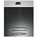 Lampadario A Sospensione Giotto A Led 65w Nero 3508-48-101 - Foto miniatura 2