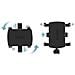 Sbs Tesuppwheelk Supporto Per Personal Communication Supporto Passivo Telefono Nero - Foto miniatura 3