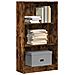 Libreria Rovere Fumo 60x24x109 Cm In Truciolato - Foto miniatura 1