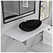 Set Mobili Da Bagno 2 Pz Ceramica Bianco - Foto miniatura 8