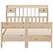 Letto Libreria senza Materasso 140x200 cm in Legno di Pino - Foto miniatura 4