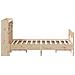 Letto Libreria senza Materasso 140x200 cm in Legno di Pino - Foto miniatura 5