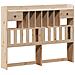 Letto Libreria senza Materasso 140x200 cm in Legno di Pino - Foto miniatura 7