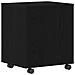 Mobiletto Rolling in Rovere Nero 45x38x54 cm in Legno Ingegnerizzato - Foto miniatura 6