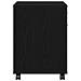 Mobiletto Rolling in Rovere Nero 45x38x54 cm in Legno Ingegnerizzato - Foto miniatura 8