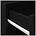 Mobiletto Rolling in Rovere Nero 45x38x54 cm in Legno Ingegnerizzato - Foto miniatura 9