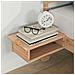 Rete letto con comodini Marrone Legno di pino massello - Foto miniatura 5