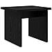 Mobile per scarpe 2 pcs Rovere Nero Legno multistrato - Foto miniatura 7