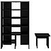 Mobile per scarpe 2 pcs Rovere Nero Legno multistrato - Foto miniatura 8