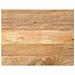 Piano per Tavolo 90x70x2,5 cm Rettangolare Legno Massello Mango - Foto miniatura 1