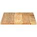 Piano per Tavolo 90x70x2,5 cm Rettangolare Legno Massello Mango - Foto miniatura 4