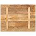 Piano per Tavolo 90x70x2,5 cm Rettangolare Legno Massello Mango - Foto miniatura 5
