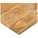 Piano per Tavolo 90x70x2,5 cm Rettangolare Legno Massello Mango - Foto miniatura 6