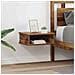 Comodino 2 pcs Legno vecchio 40 x 31 x 15 cm Legno multistrato - Foto miniatura 2