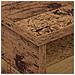 Comodino 2 pcs Legno vecchio 40 x 31 x 15 cm Legno multistrato - Foto miniatura 9
