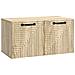Mobile Porta TV da Muro Rovere Sonoma 59,5 x 31 x 30 cm - Foto miniatura 1