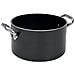 Casseruola Alta 2 Maniglie Diametro 32 cm - Linea Al Black 5 mm - Foto miniatura 2