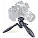 Mini Treppiede da Tavolo con Testa di Inclinazione Altezza Max 11.5 cm Nero - Foto miniatura 5