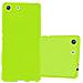 Custodia Compatibile Con Sony Xperia M5 In Jelly Verde - Coperchio Protettivo In Silicone Tpu Flessibile - Foto miniatura 3