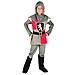 -cavaliere Medievale Lord Templeton Costume Bambino, Grigio / rosso, 4-6 Anni, 82136 - Foto miniatura 1