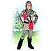 -cavaliere Medievale Lord Templeton Costume Bambino, Grigio / rosso, 4-6 Anni, 82136 - Foto miniatura 2