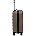 Set Valigie Trolley A Custodia Rigida 2 Pz Marrone In Abs - Foto miniatura 5